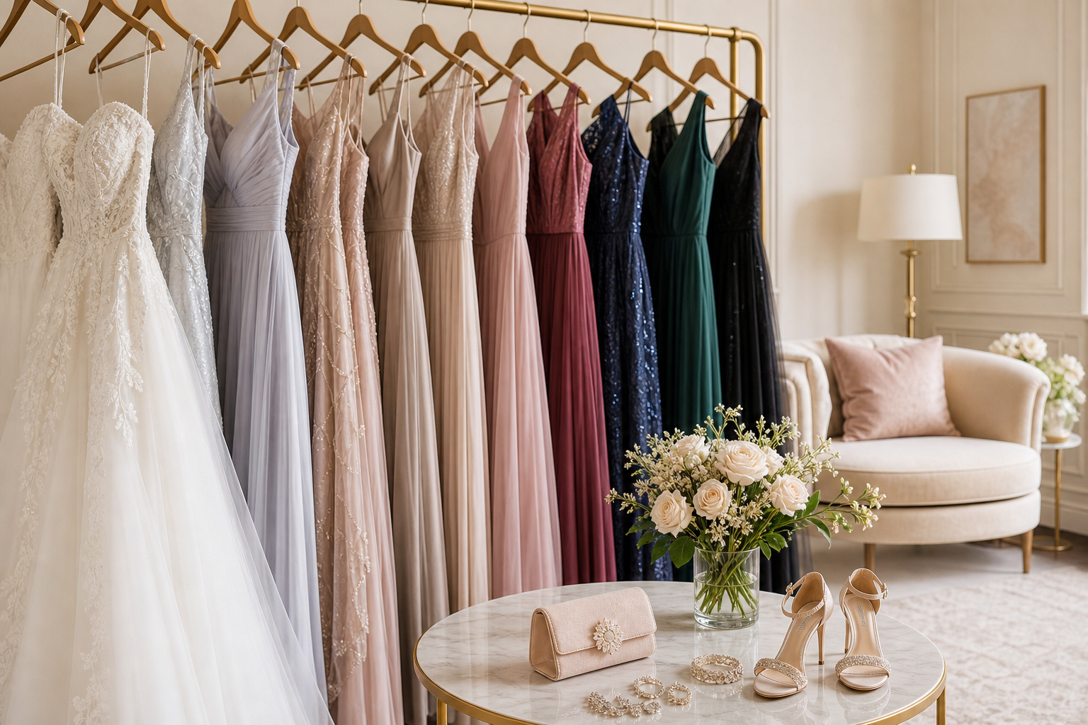 How to choose Dresses presented in premium context appropriate to the exact article subject
