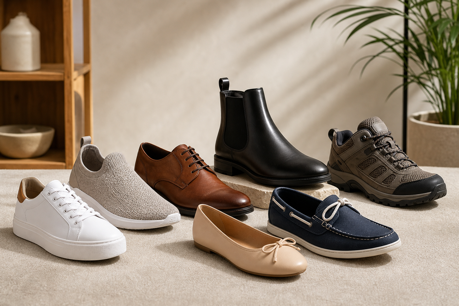 How to choose FootWear presented in premium context appropriate to the exact article subject