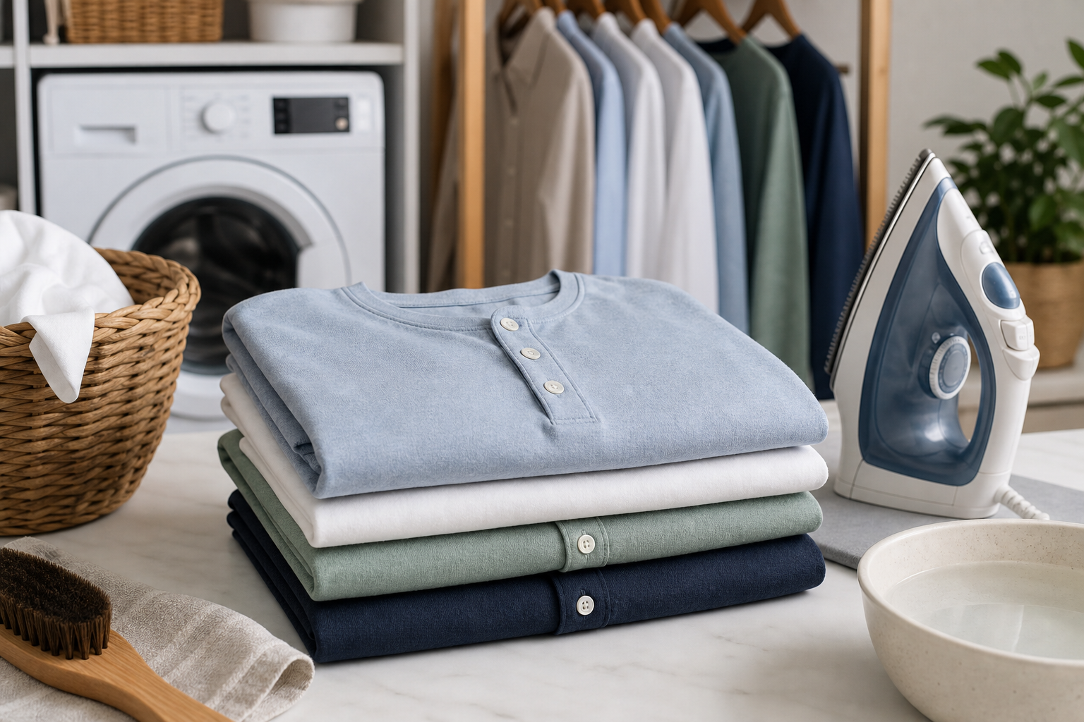 Care and practical tips for Shirts presented in premium context appropriate to the exact article subject
