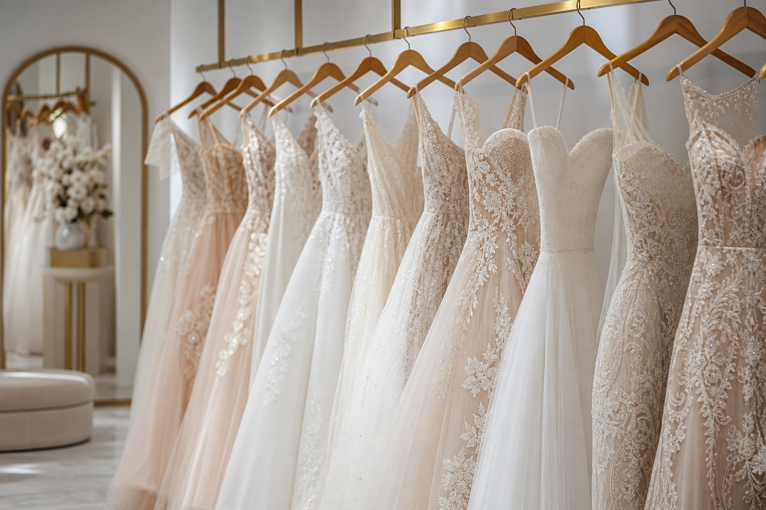Buying guide to Wedding Dresses presented in premium context appropriate to the exact article subject